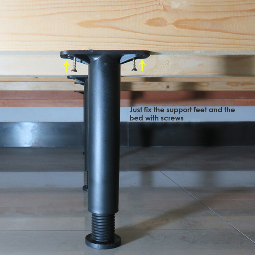 Beam Support Foot Non Solid Wood Bed Board Frame Shelf Rod Bottom Load Bearing Bracket Skeleton Reinforcement Column Plastic