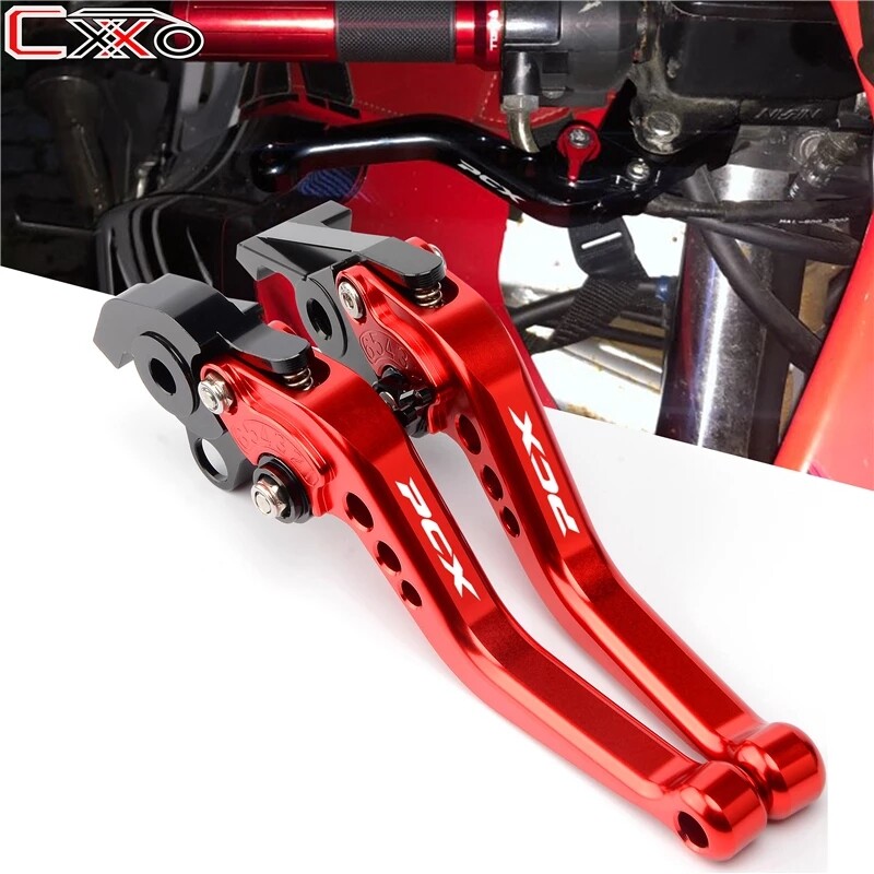 For honda pcx 125 pcx125 pcx 150 pcx150 2010 2011 2012 2013 2014 2015 2016 2017 2018 2019 2020 short cnc motorcycle adjustable clutch brake lever