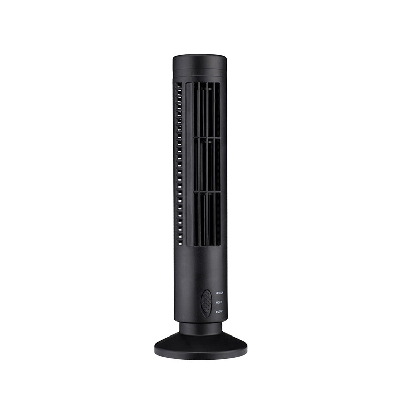 XiaoZhubangchu tower fan mini fan air conditioner for table, USB charger for school office home