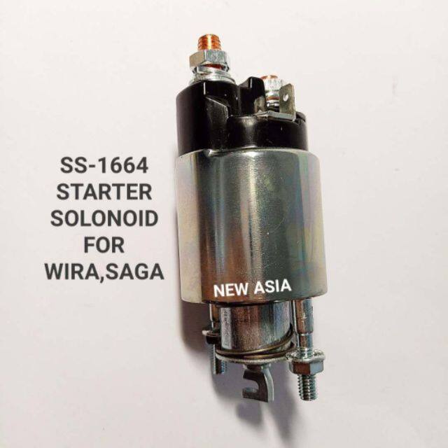 SS1664 STARTER SOLENOID / STARTER SWITCH FOR PROTON SAGA , WIRA Lazada