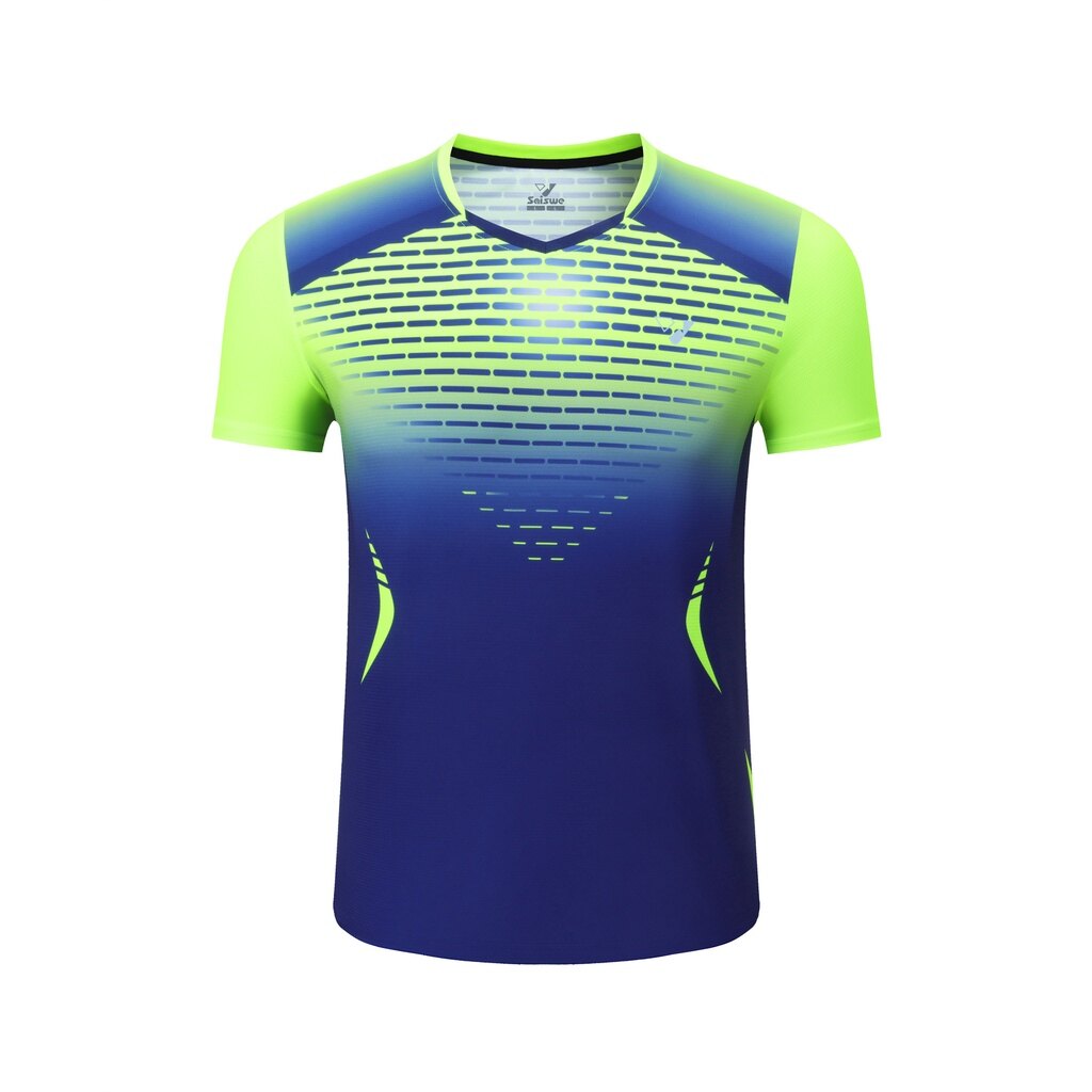 2022 New Badminton Jersey 78010 Sports Jersey Competition Training Short-sleeve Jersey Breathable Quick Dry Jersey Only Shirts