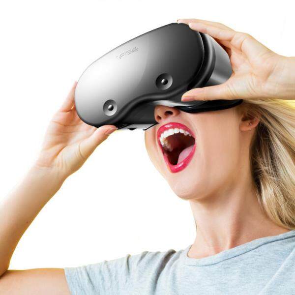 Kính 3D Thực Tế Ảo VR Kính Thông Minh VR Âm Thanh Nổi Mũ Bảo Hiểm Tai Nghe Cho Điện Thoại Thông Minh IOS Android
