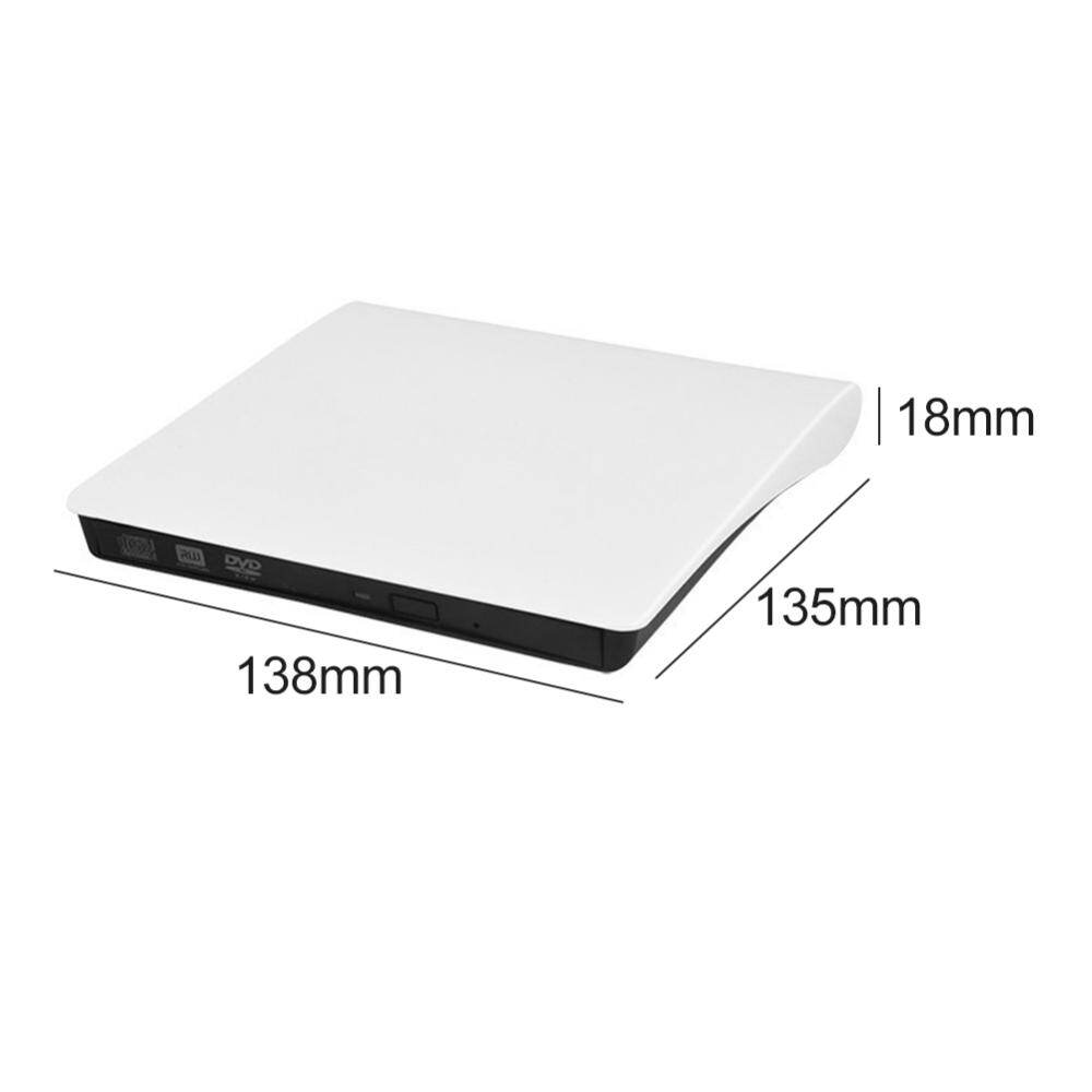 Chống trượt USB 3.0 SATA DVD gắn ngoài CD-ROM RW Máy nghe nhạc Ổ đĩa quang vỏ ngăn