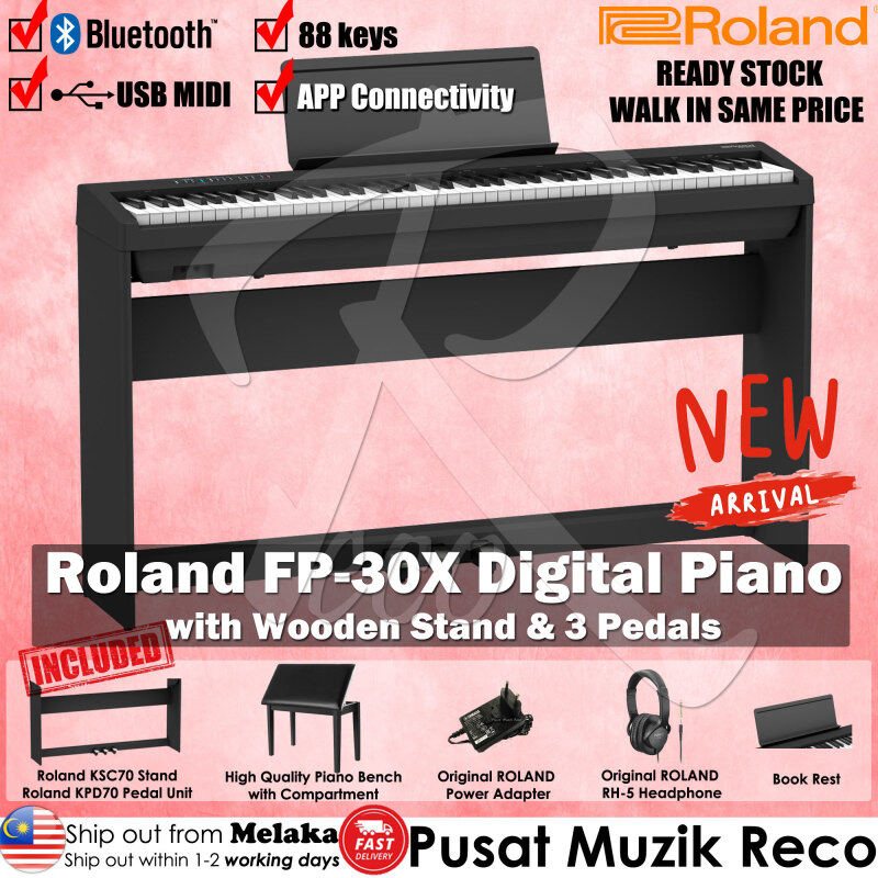 Roland Fp 30x Full Set 21 Latest Model Keys Digital Piano With Piano