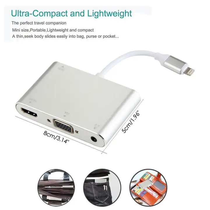 Wincoo 1080p Hdmi Adapter Converter Cable For Ipad Pro Digital Av Wincoo 1080p Hdmi Adapter Converter
