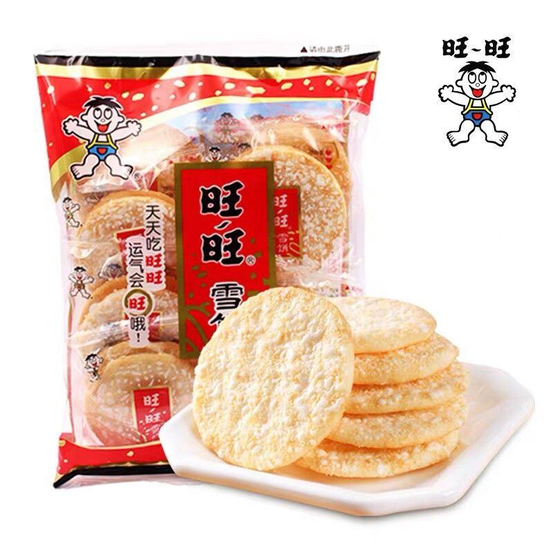 旺旺 仙贝 旺旺雪饼 wang wang Senbei Rice Craker Snacks biskut biscuit 旺旺饼 旺旺米饼 ...