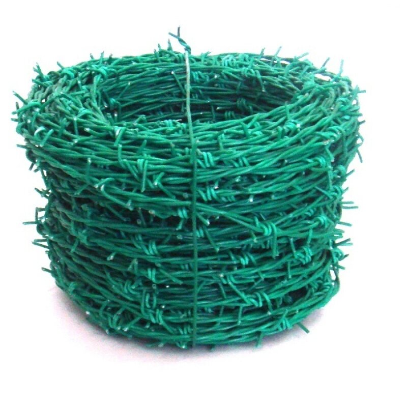 (170 kaki+-) Kawat Duri / Barb Wire (PVC)