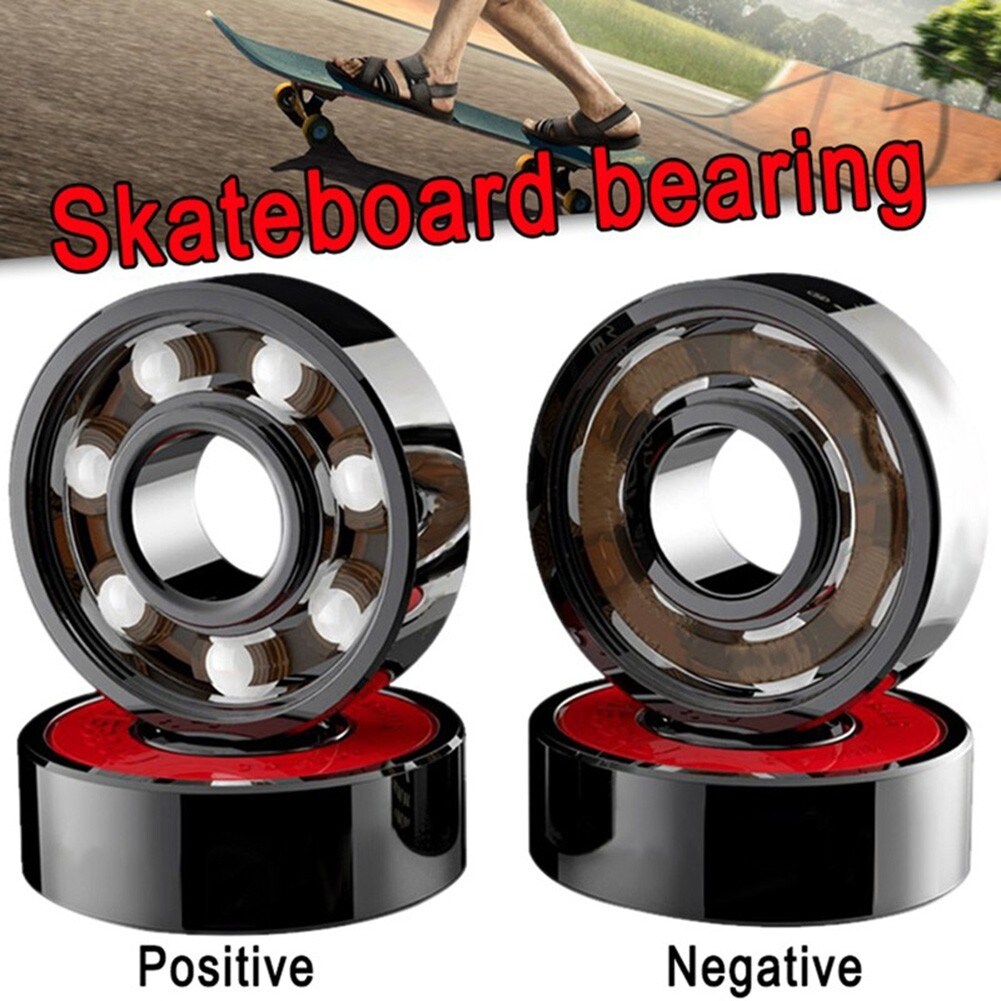 608 Hybrid Ceramic Bearing Inline Ball And Roller Skate Bearings FreeLine Longboard Hand Spinner High Speed Skateboard Bearings