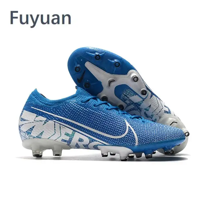 new blue football boots