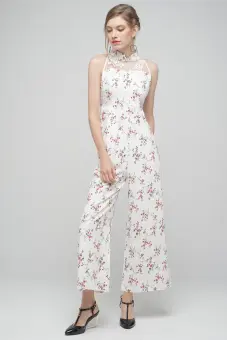mandarin collar jumpsuit