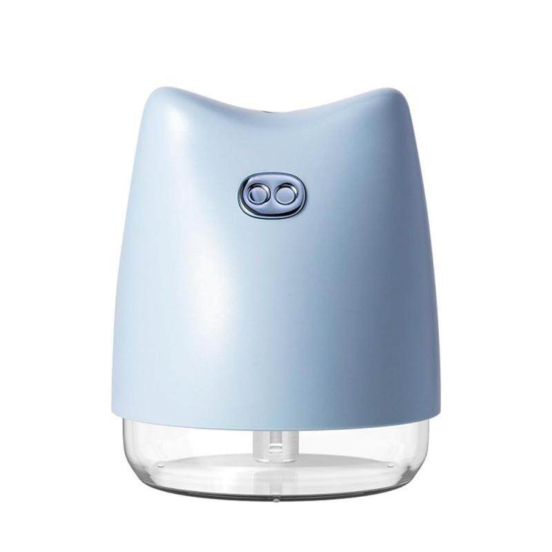 leegoal USB Cool Mist Humidifier Cute Design Mini Size Office Desk Humidifier for Bedroom Home Office Car 270ml and 7 Colors Lights Singapore