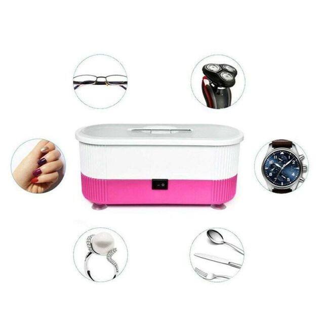 Glasses Washing Machine Ultrasonic Cleaning Machine 45000Hz High Frequency Vibration Wash Cleaner Washing Jewelry Glasses Watch
