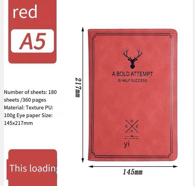 Password Notebook 360Pages A5 Personal Diary with Lock Code Thick Notepad Agenda Leather Journals Office Stationery Supplies
