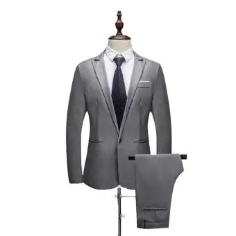 slim fit prom suit