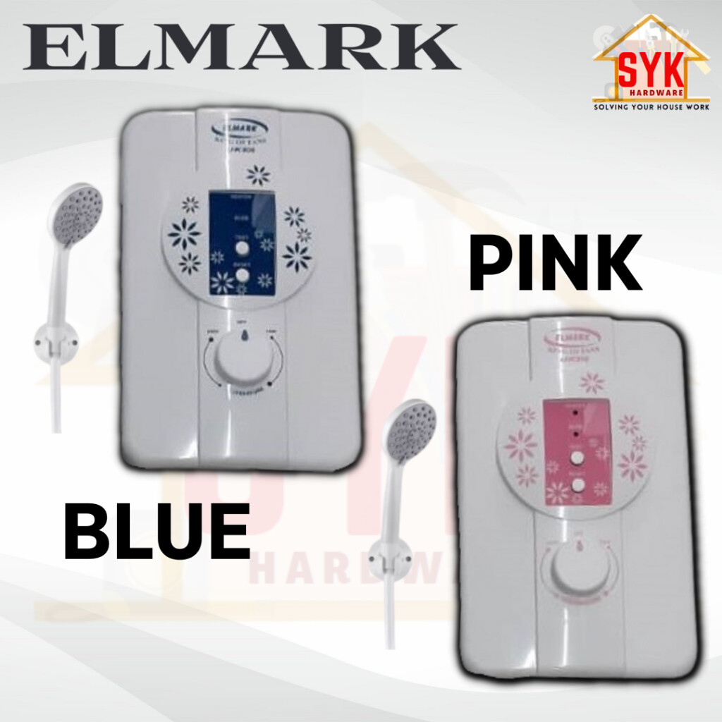SYK ELMARK UK808 3.6KW 2L Instant Water Heater Booster AC Pump Bathroom  Appliances ELCB Electric Shower Heater | Lazada