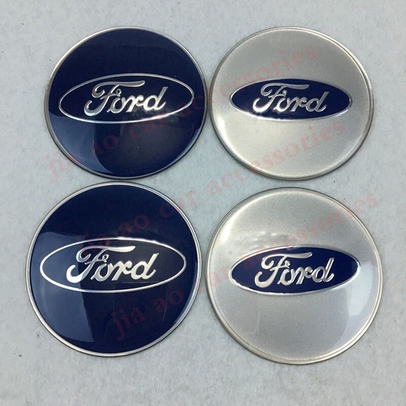 Laifu 4pcs 65mm ford car emblem wheel center hub cap wheel covers