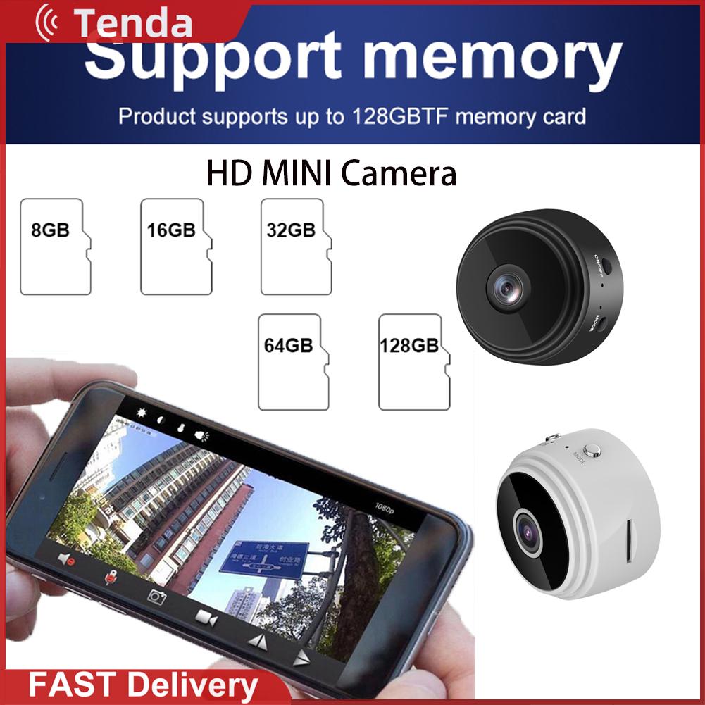 Camera Mini A9 Video Không Dây Tầm Nhìn Ban Đêm 720P HD Máy Quay Micro DVR Phát Hiện Chuyển Động WiFi GIÁM SÁT Webcam Giám Sát An Ninh Trong Nhà Cho Bé