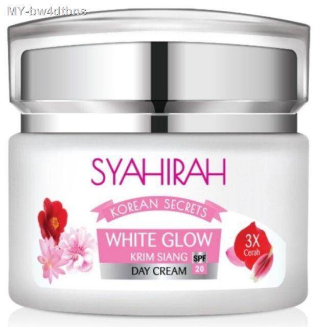 syahirah white glow night cream