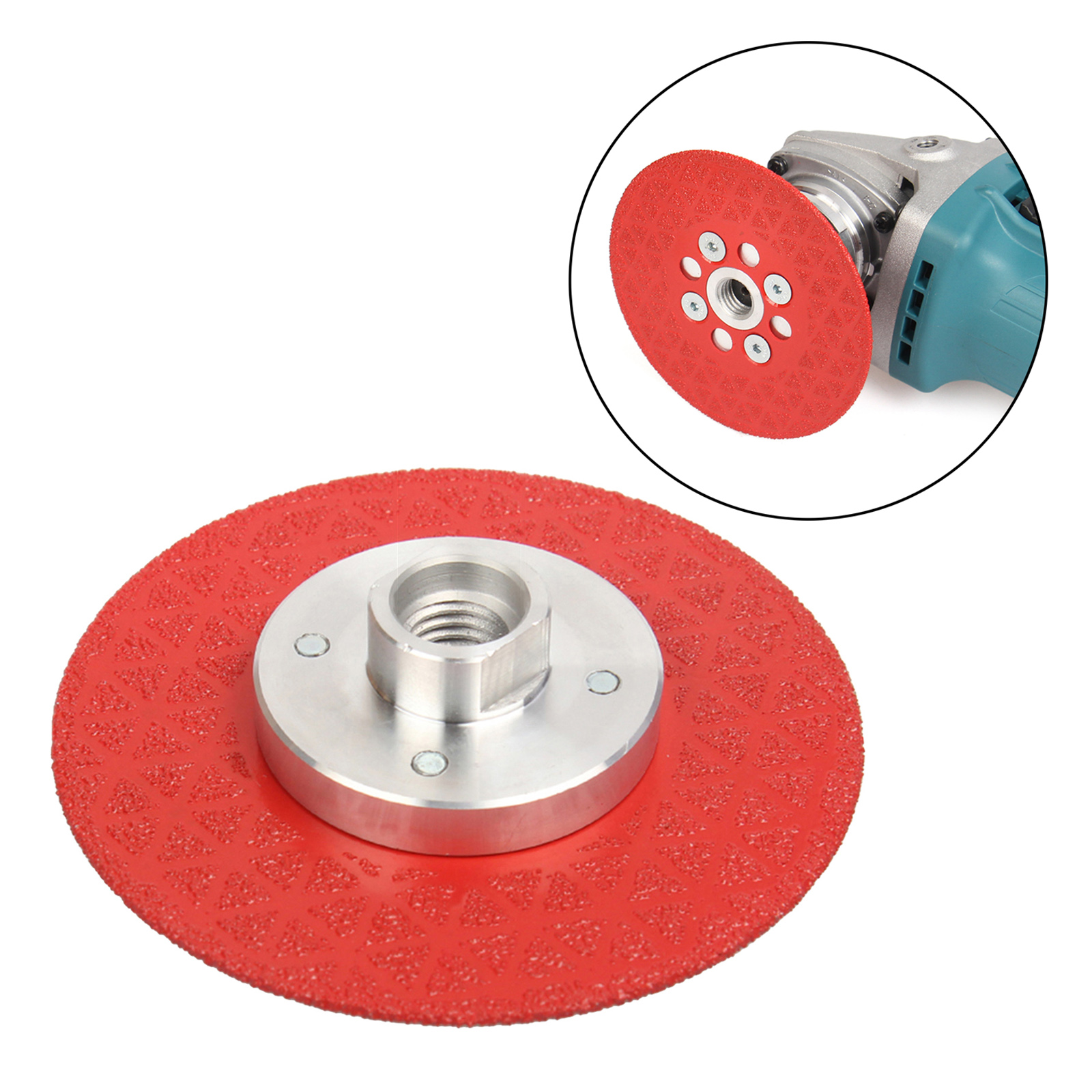 Baoblaze 4 Inch Double Sided Diamond Grinding Disc Angle Grinder Cutter Saw Blade for Cutting Marble Granite Concrete Sanding Tools