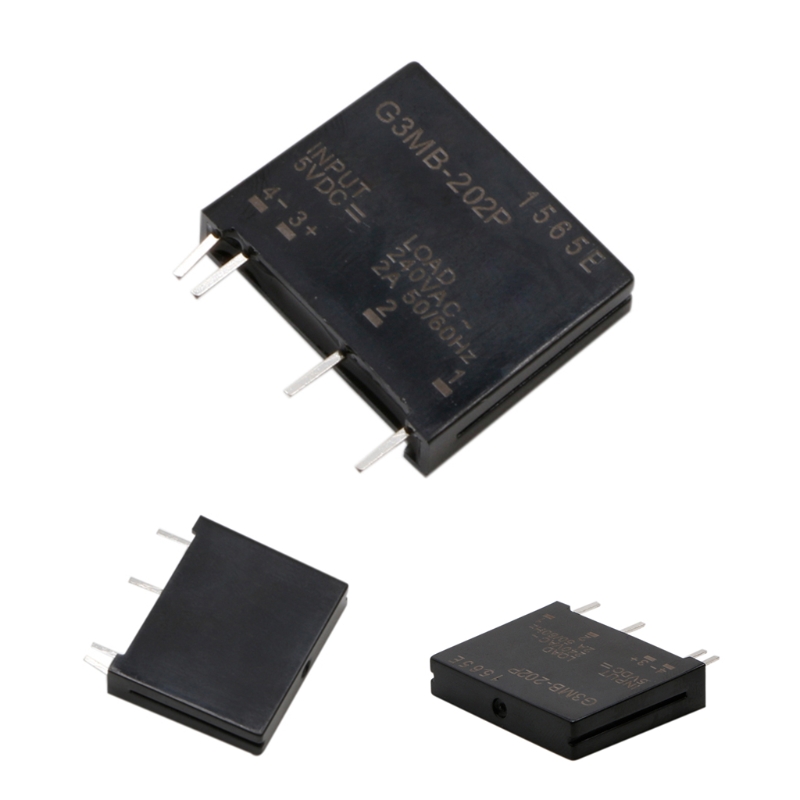 240V AC 2A G3MB-202P Solid State Relay โมดูลอินพุตเอาต์พุต5V DC ...