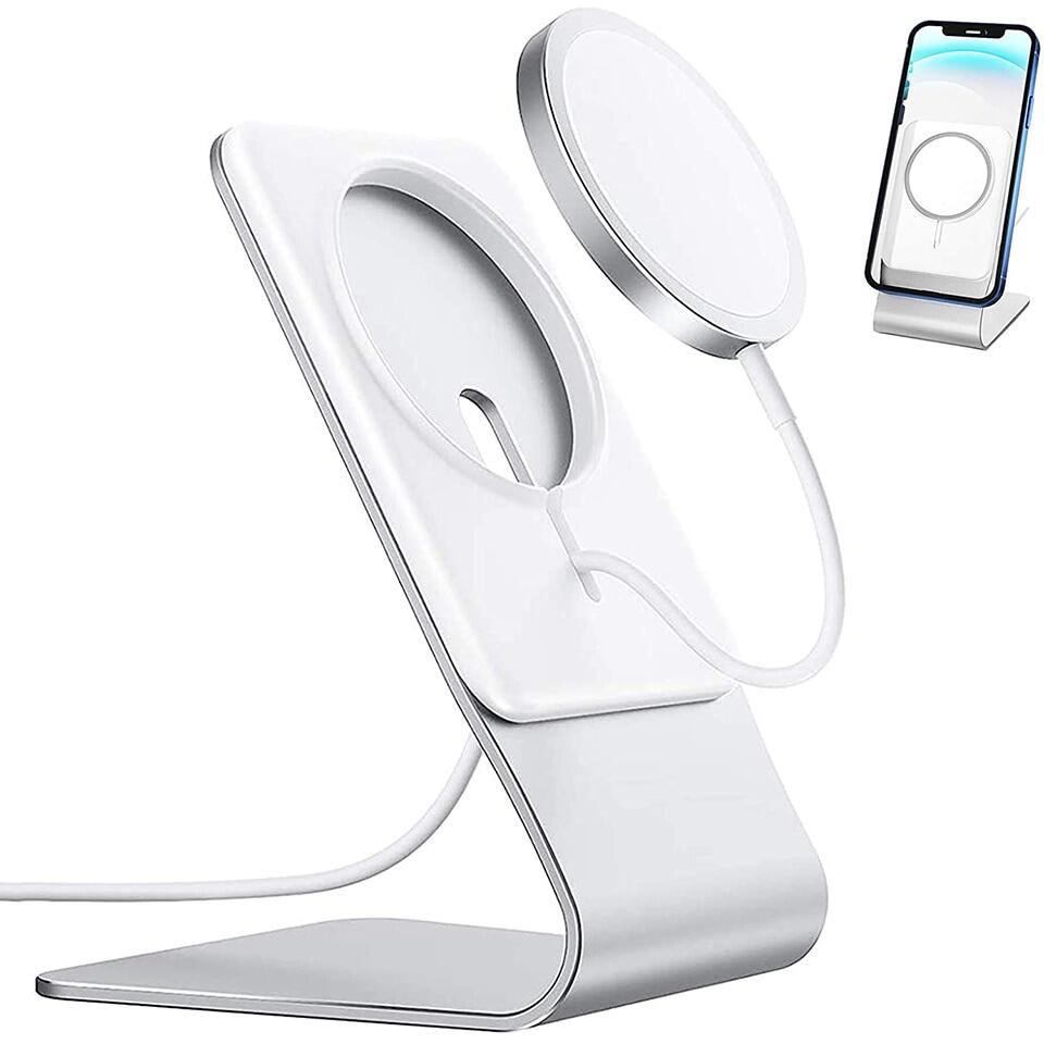 Aluminum Stand for MagSafe Charger Desktop Phone Holder Compatible