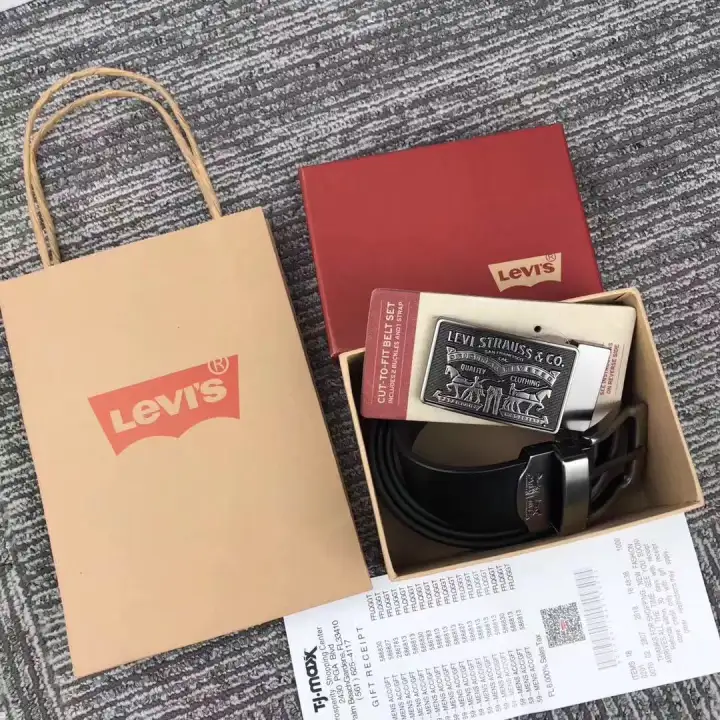 levis cut to fit leather belt