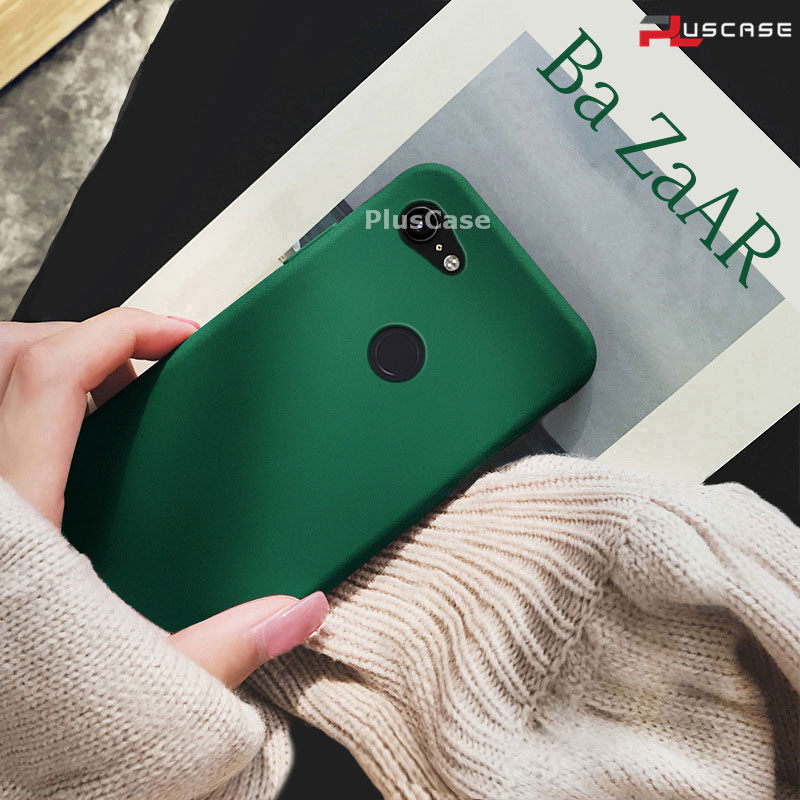PlusCase for Google Pixel 3 XL Soft Ultra Thin Matte Sandstone Case Protective Phone Back Slim Casing Cover