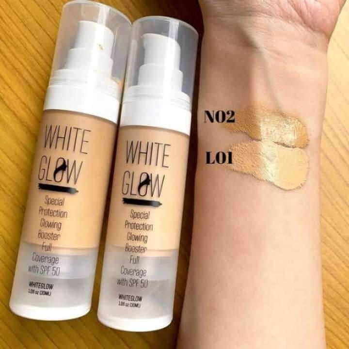 white glow foundation