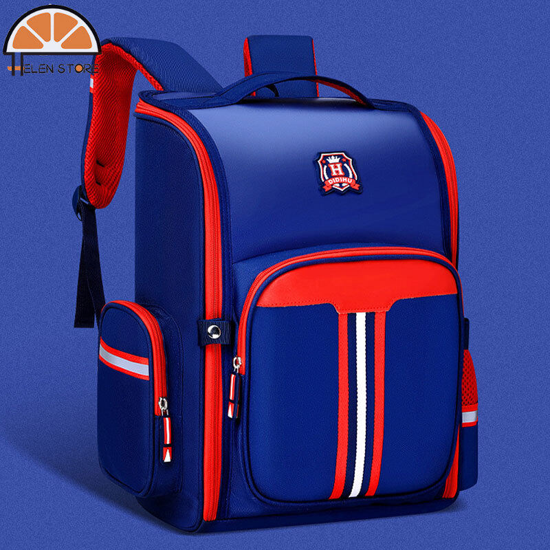 HS all-in-one children's schoolbag elementary school schoolbag space bag British style backpack