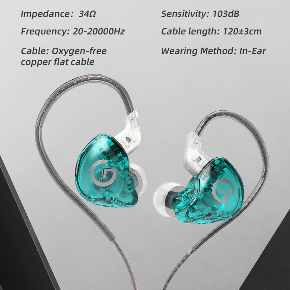 Tai Nghe Có Dây Tai Nghe Trong Tai Cho Game Thủ Máy Tính Dàn Hi-Fi Trầm Trong-Tai Tiếng Ồn Noise Cancelling Earbuds