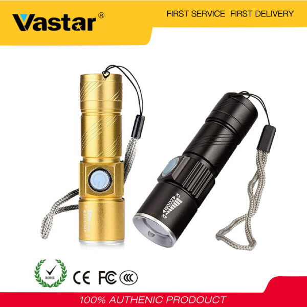 Bảng giá Vastar Đèn pin mini dùng LED T6 siêu sáng 3 chế độ điều chỉnh cực tiện lợi - INTL