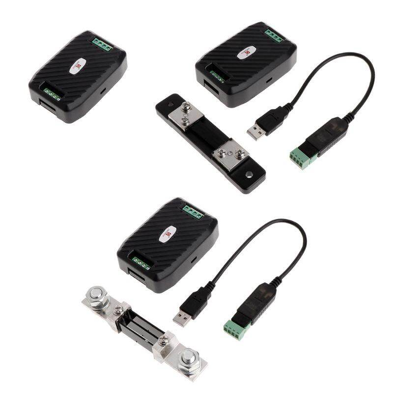PZEM-017 DC Communication Box RS485 interface Modbus 0-300V 300A Shunt USB Cable