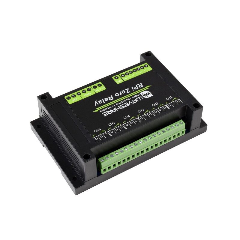 Mô-đun Rơ Le 6 CH Công Nghiệp Cho Raspberry Pi Zero, RS485 CAN
