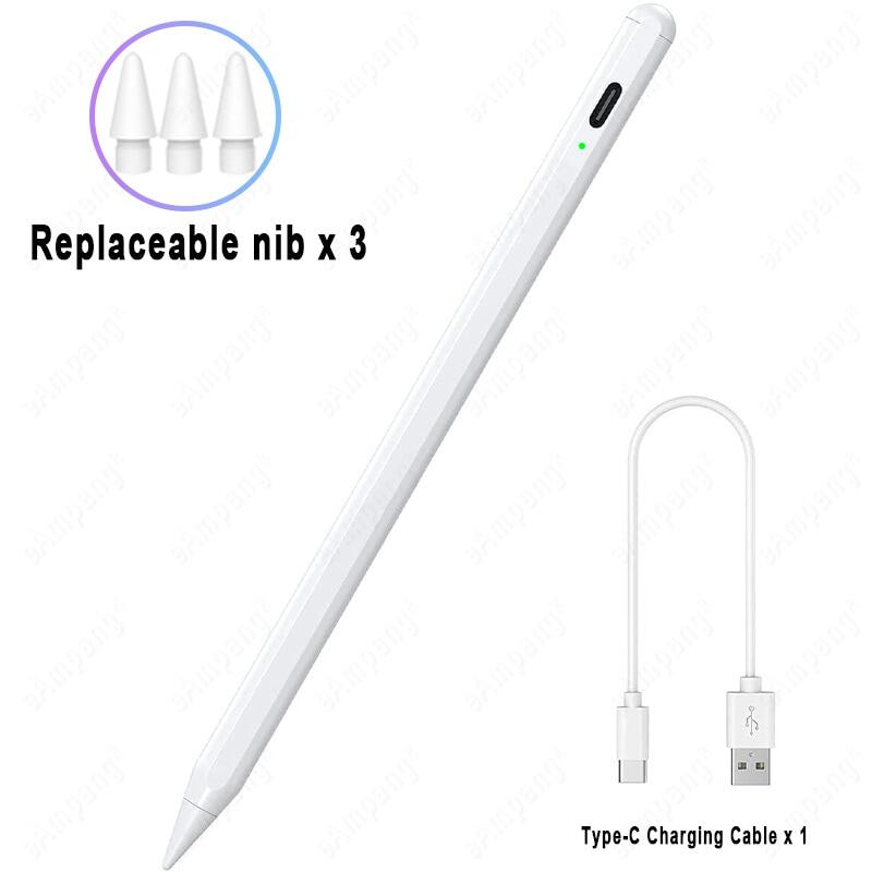 For Apple Ipad Pencil 2 Stylus Pen Ipad Pro 11 12.9 2021 2022 10.2 7Th ...