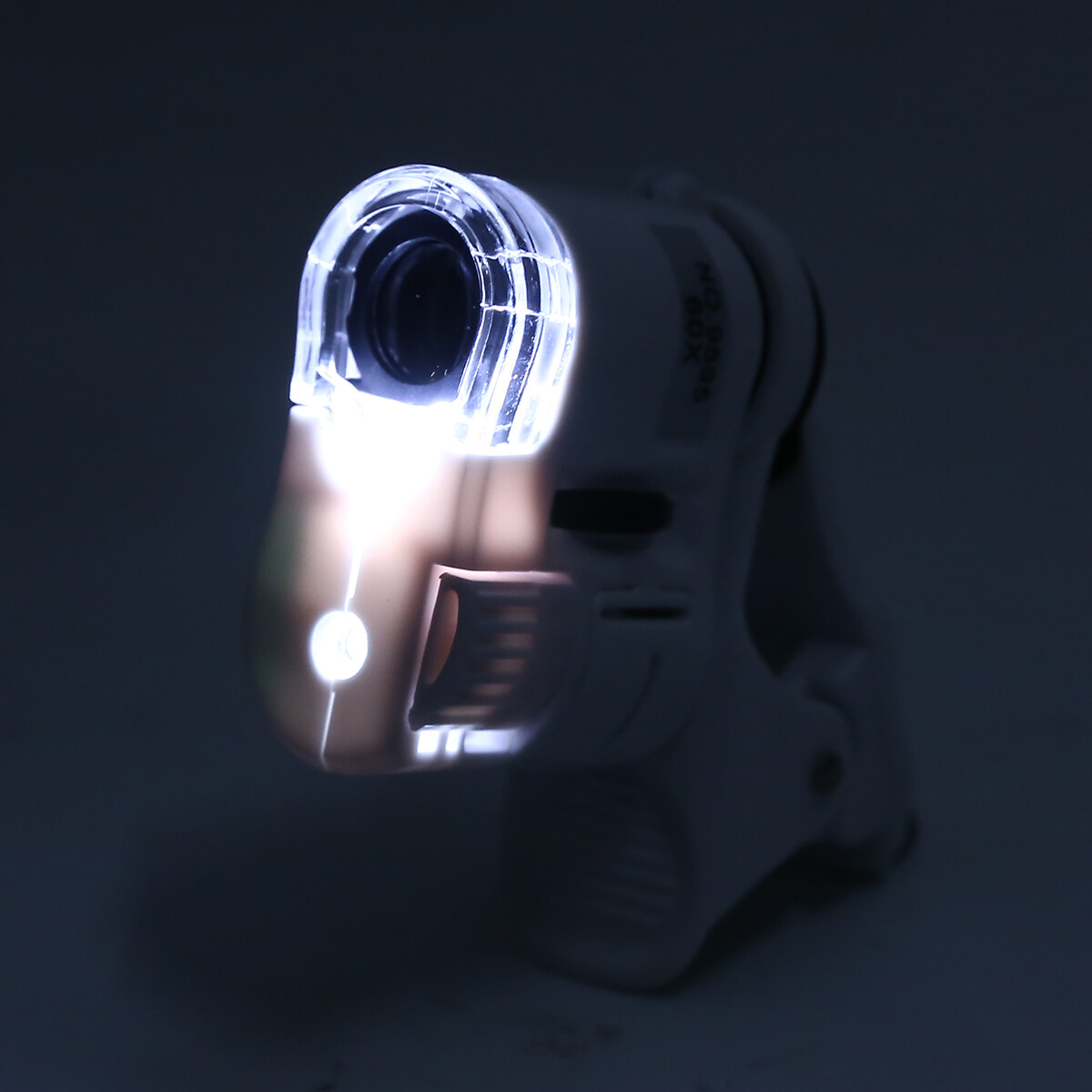 Kính Hiển Vi Điện Thoại Di Động Thông Minh BOKALI, 1 Chiếc Kẹp Camera Siêu Nhỏ Phóng To 60X Có Đèn LED