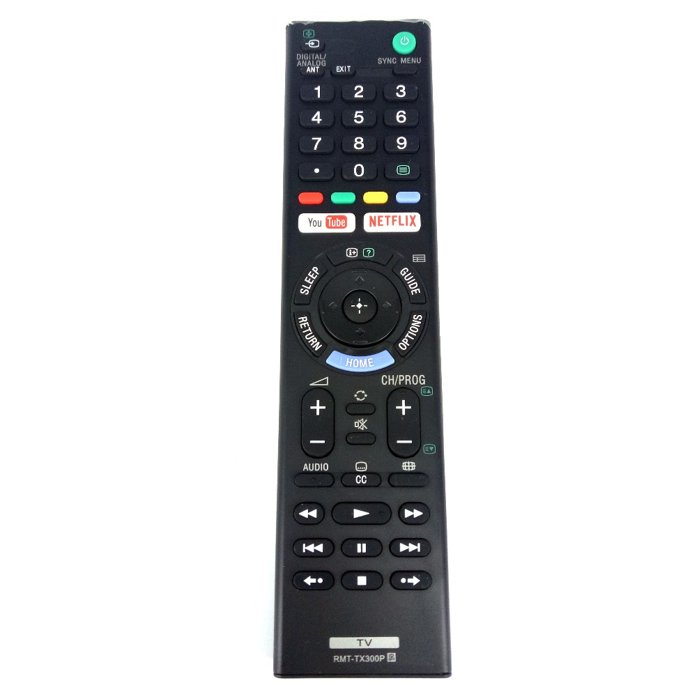Sony rmt-tx300p remote control for sony 4k hdr ultra hd tv rmt-tx300b rmt-tx300u youtube / netflix fernbedienung