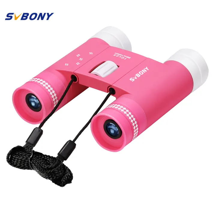 Svbony SV204 Binoculars Mini 10x25 Dioptre Adjustable for Family Bird Watching Portable Small Binoculars Camping,Concert Hiking Aluminium Material