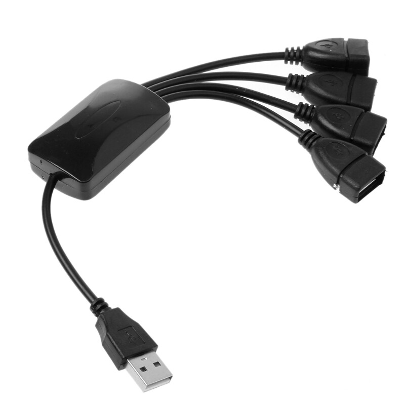 Bộ Chia Hub 4 Cổng USB 2.0 480Mbps Tốc Độ Cao Dành Cho Máy Tính Xách Tay Máy Tính Xách Tay