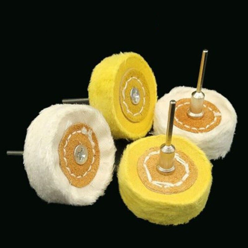 Polish Cloth Wheel Brush Head Grinder Shank Buffing Attachment For Rotary Tools Buffing Wheel Grinder Buffing Accessory