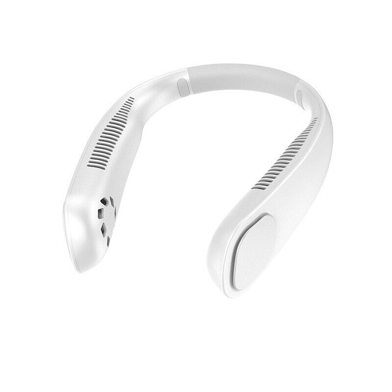 Suitable For Xiaomi 9000Mah Neck Fan Portable USB Hanging Fan Flexible Adjustable Neck Hanging Fan Quite Summer Cooling Fan
