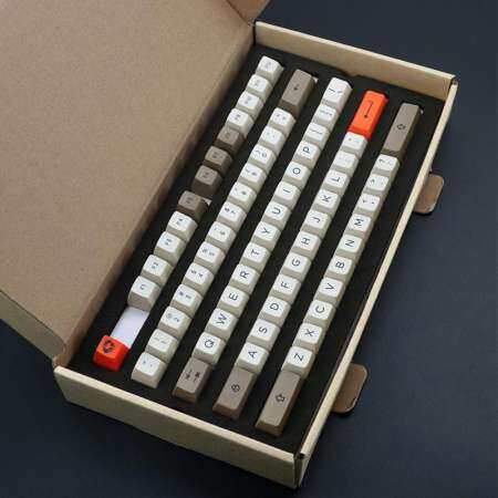 AKKO เครื่องจักรไอน้ำ 108 Key SA โปรไฟล์ปุ่มกด PBT SA ชุดปุ่มกดสำหรับคีย์บอร์ดแบบกลไก