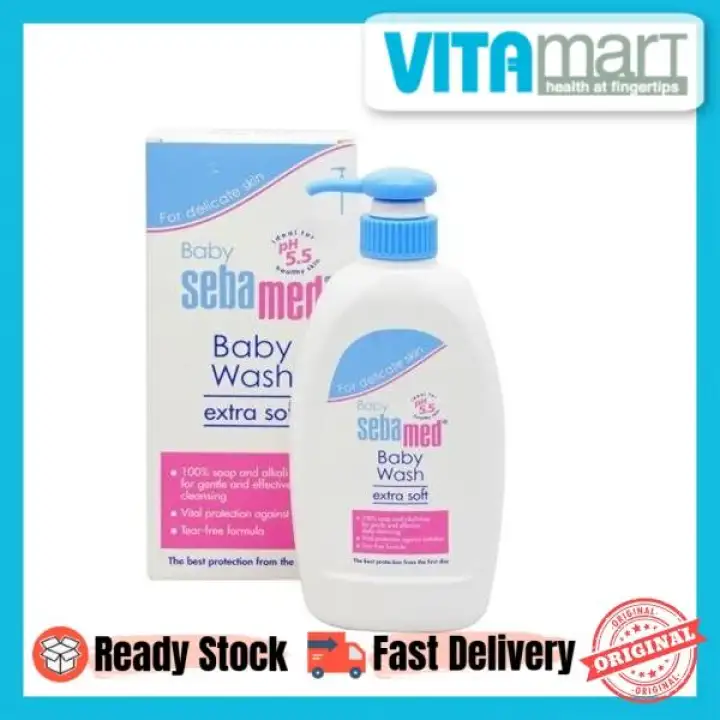 sebamed baby wash extra soft 400ml