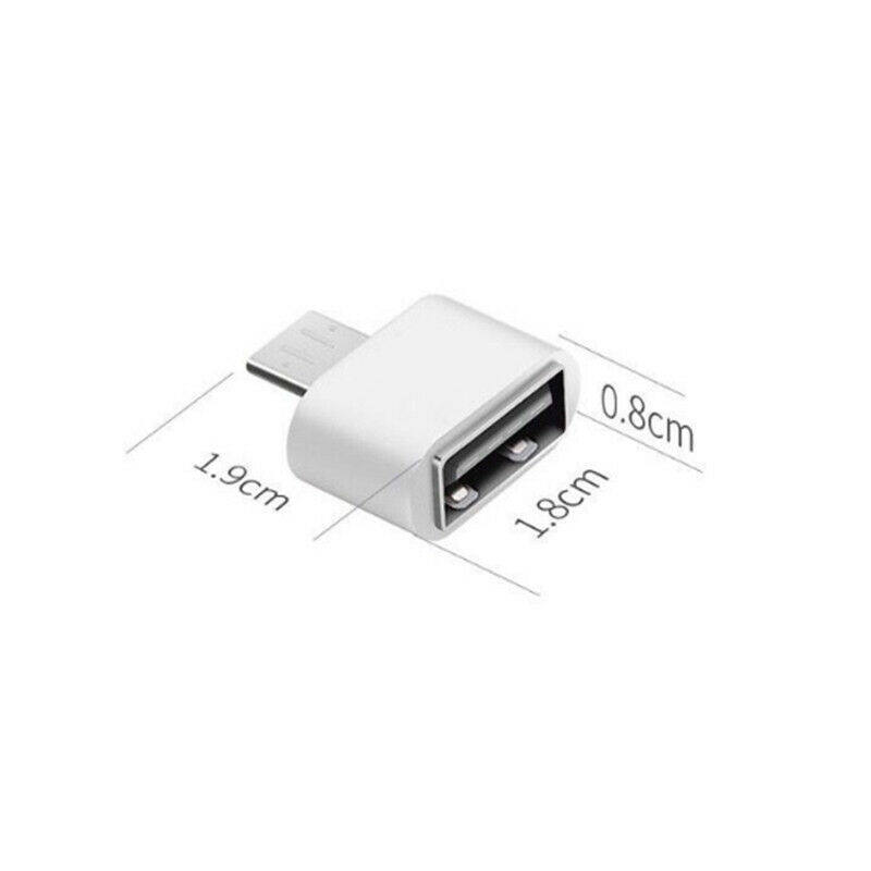 [Songful] Bộ chuyển đổi Android OTG USB-c 2 chiếc Bộ chuyển đổi micro loại C USB 3.1 nam sang USB đầu cái