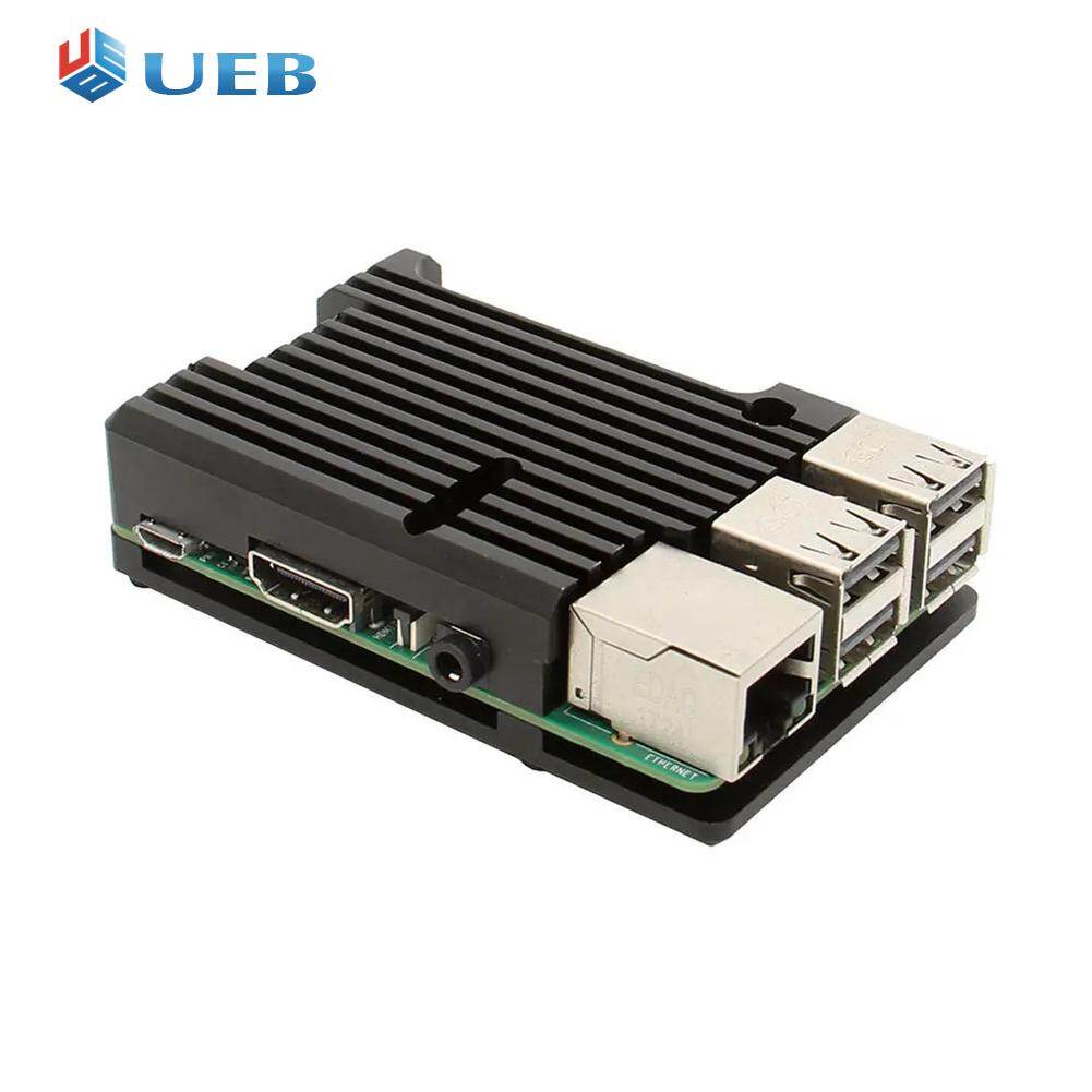 For Raspberry Pi 3 Model B B+ Aluminum Case with without Dual Cooling Fan