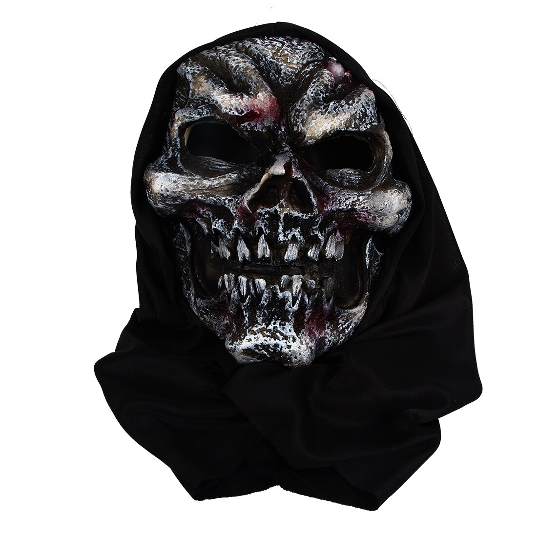 Halloween Zombie Latex Fancy Dress Party Horror Costume Ghost Props Haunted House Prank Headgear