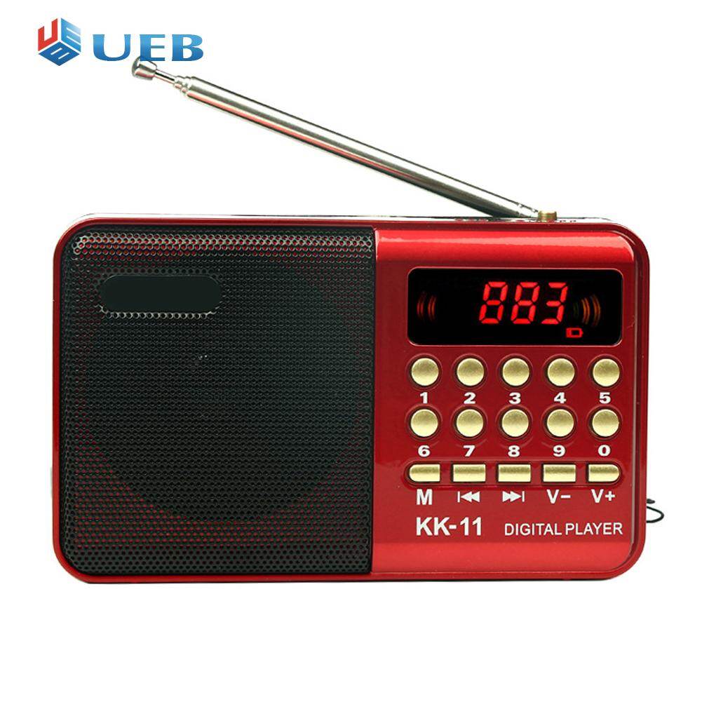 Handheld Radio Digital FM MP3 Player Speaker Devices Mini Portable Radio Recorder