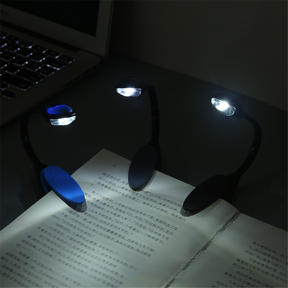 【TaroBall】LED Đèn Đọc Sách Mini Để Bàn Đèn LED Sáng Kẹp Linh Hoạt Đèn Đọc Sách Cho Phòng Ngủ Du Lịch Đọc Sách