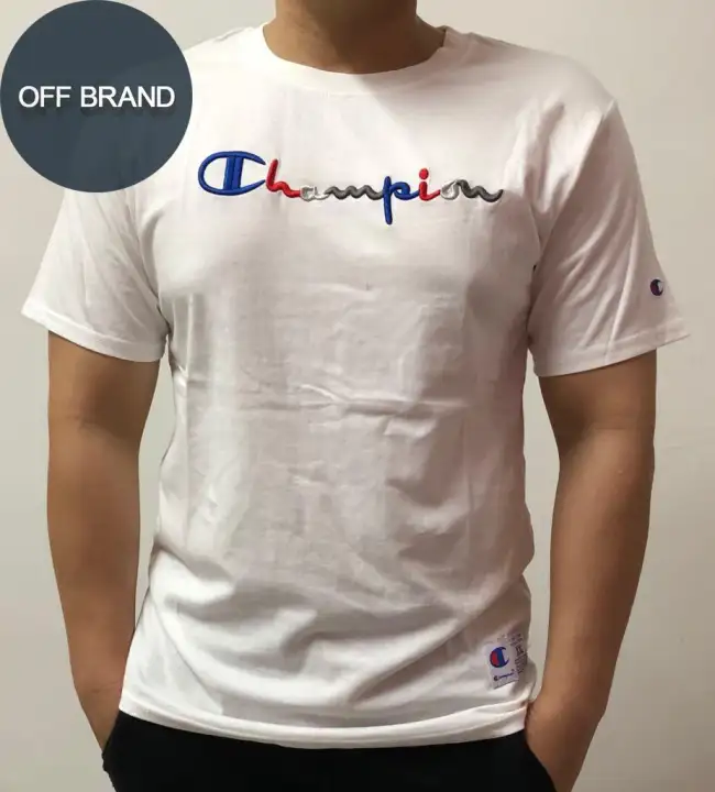t shirt champion white