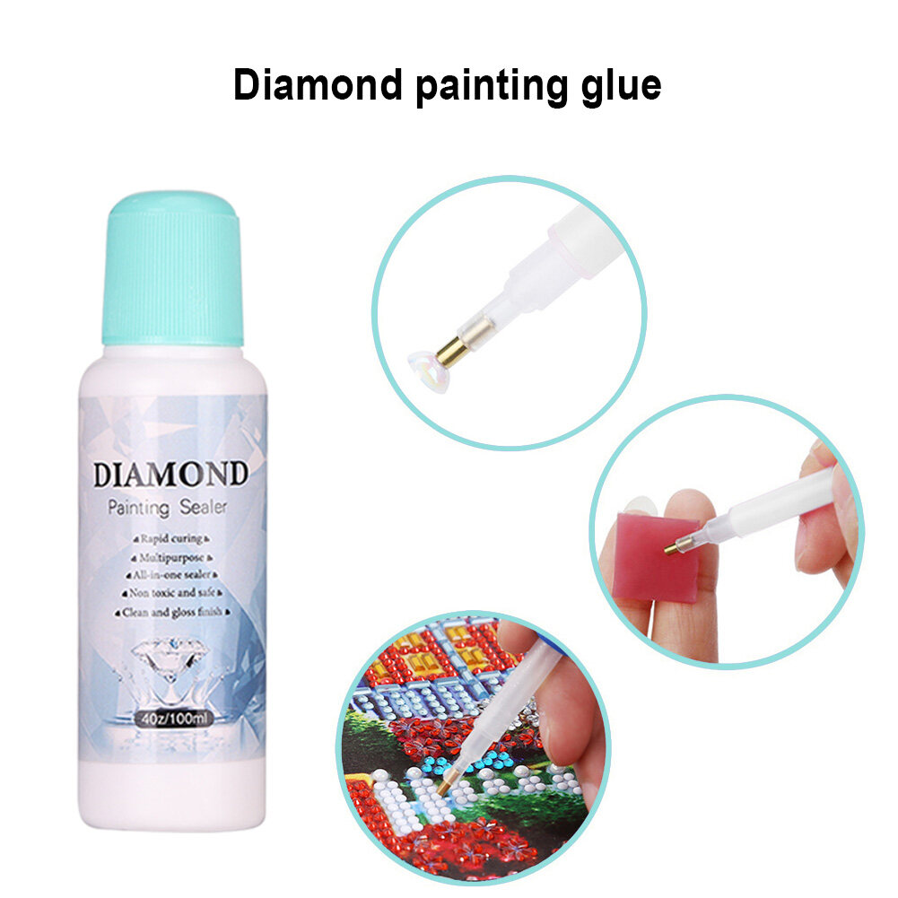 Keo Dán Máy Khoan Chất Tăng Trắng 5D 100Ml Bức Tranh Kim Cương Ml