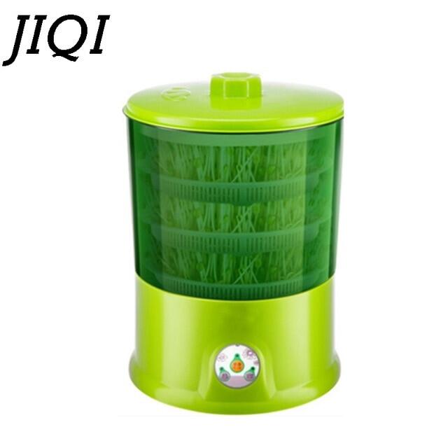 DIY Bean Sprouts Maker 2/3 Layer Thermostat Green Vegetable Seeding Growing Germinator Automatic Electric Buds Growth Bucket EU